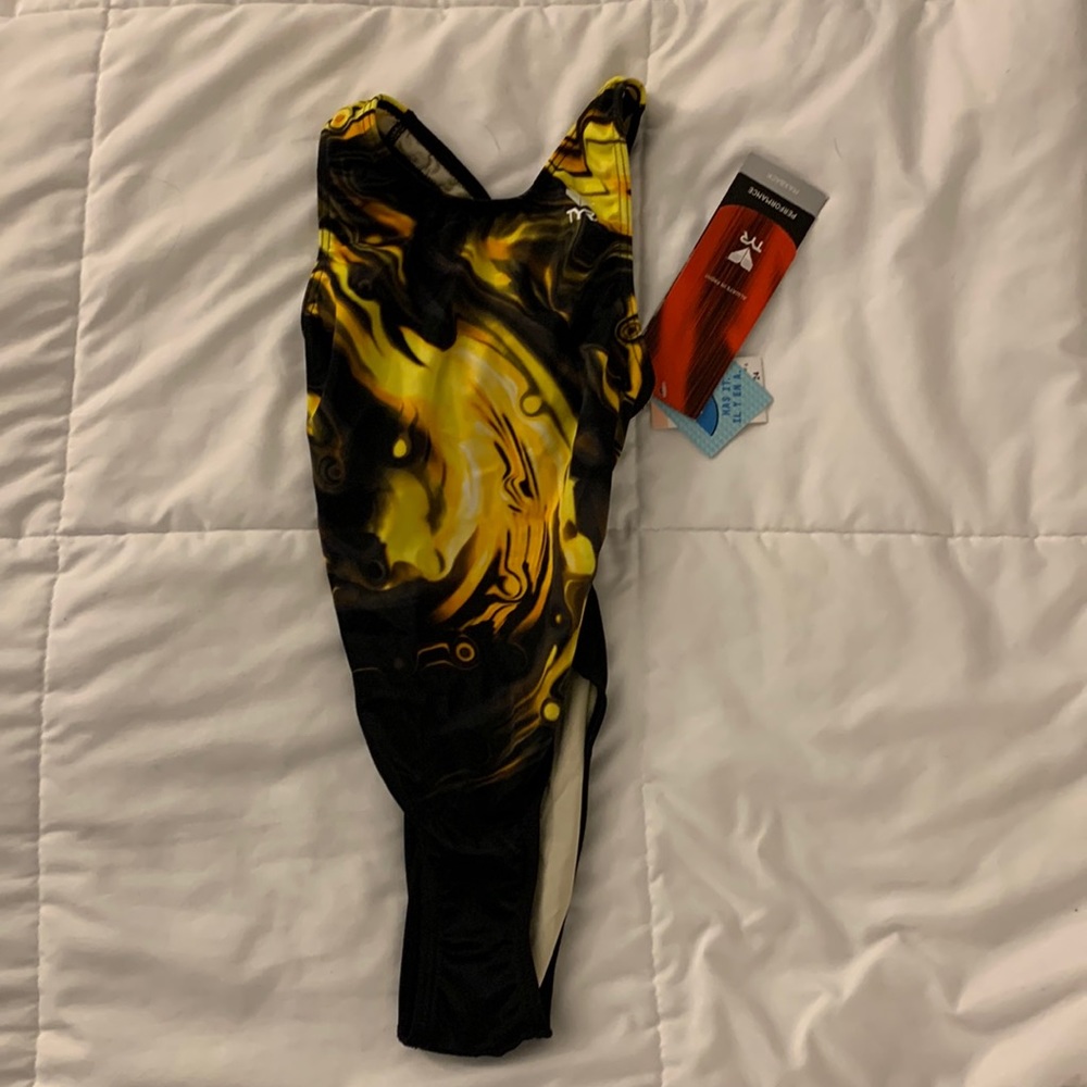 TYR one piece bathing suit size 24
